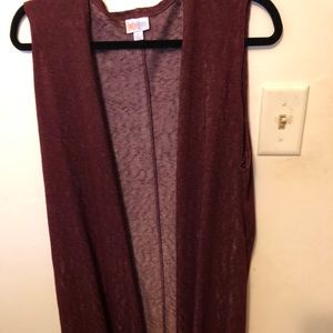 LulaRoe Burgundy Joy